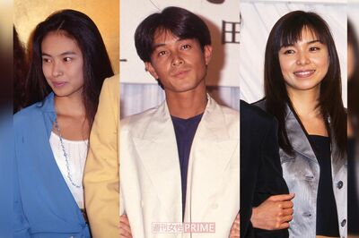 『もう誰も愛さない』（’91年）でジェットコースタードラマがブームに（左から田中美奈子、吉田栄作、山口智子）