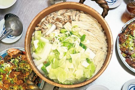 【出羽海部屋】銀だらのチリ鍋