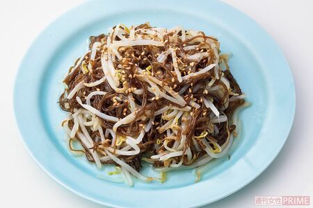 もずくもやしナムル　撮影／廣瀬靖士