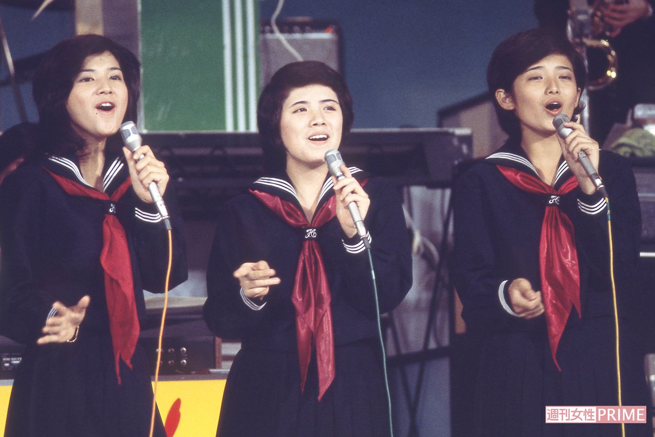 花の中三トリオ（桜田淳子、森昌子、山口百恵さん）