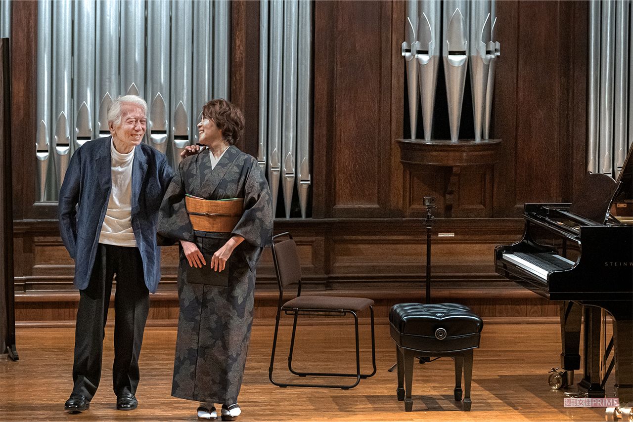 ピアニスト・舘野 泉（87）撮影／佐藤靖彦
