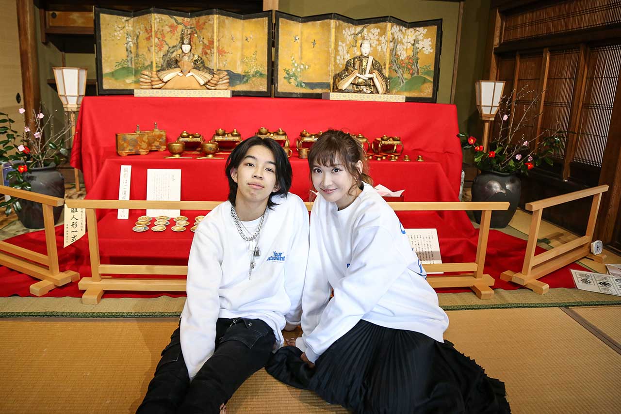 角田市の魅力を発信する紗栄子とYOSHI。被災地支援プロジェクト『YOUR RESTAURANT』プレスリリースより