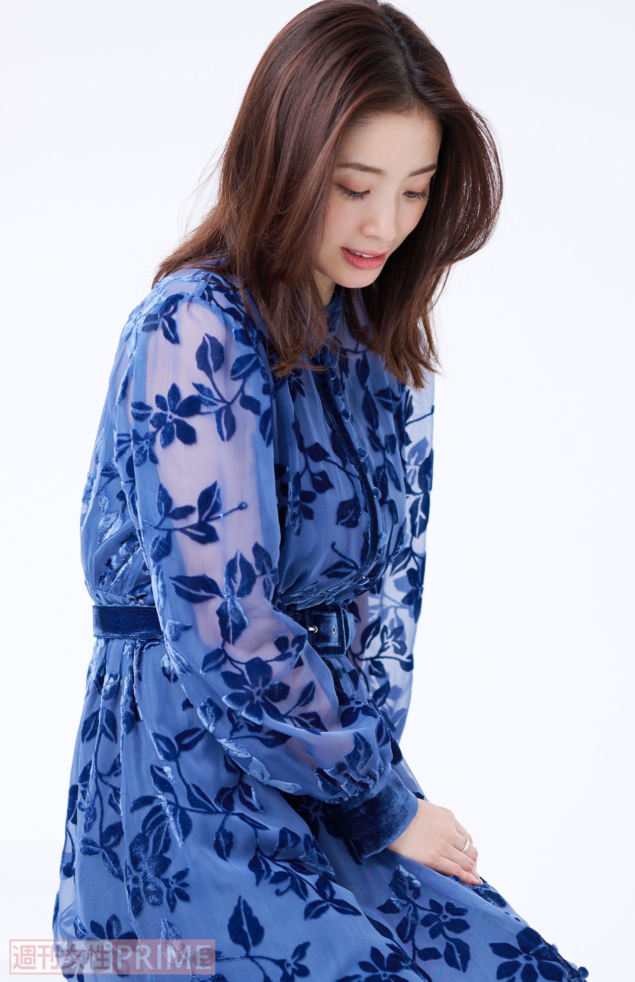 落ち着いた雰囲気を纏う上戸彩（撮影／渡邉智裕）