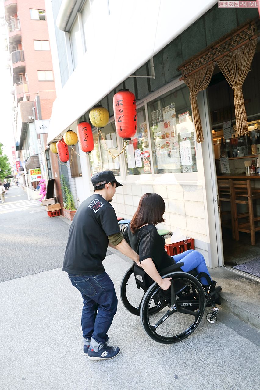 ひと口に段差といっても階段の高さや段数、車椅子の種類などで「バリア」の程度は異なる