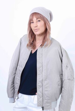 乳がん手術後にインタビュー取材に応じた梅宮アンナ　撮影／吉岡竜紀