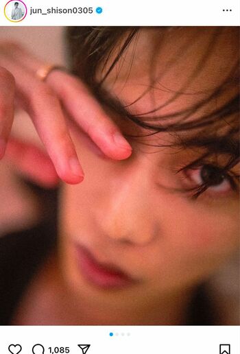 志尊淳のセクシーショット（本人のインスタグラムより）