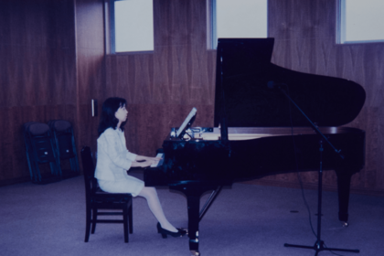 40歳のころに参加した友人が主催する音楽教室の発表会でのひとコマ