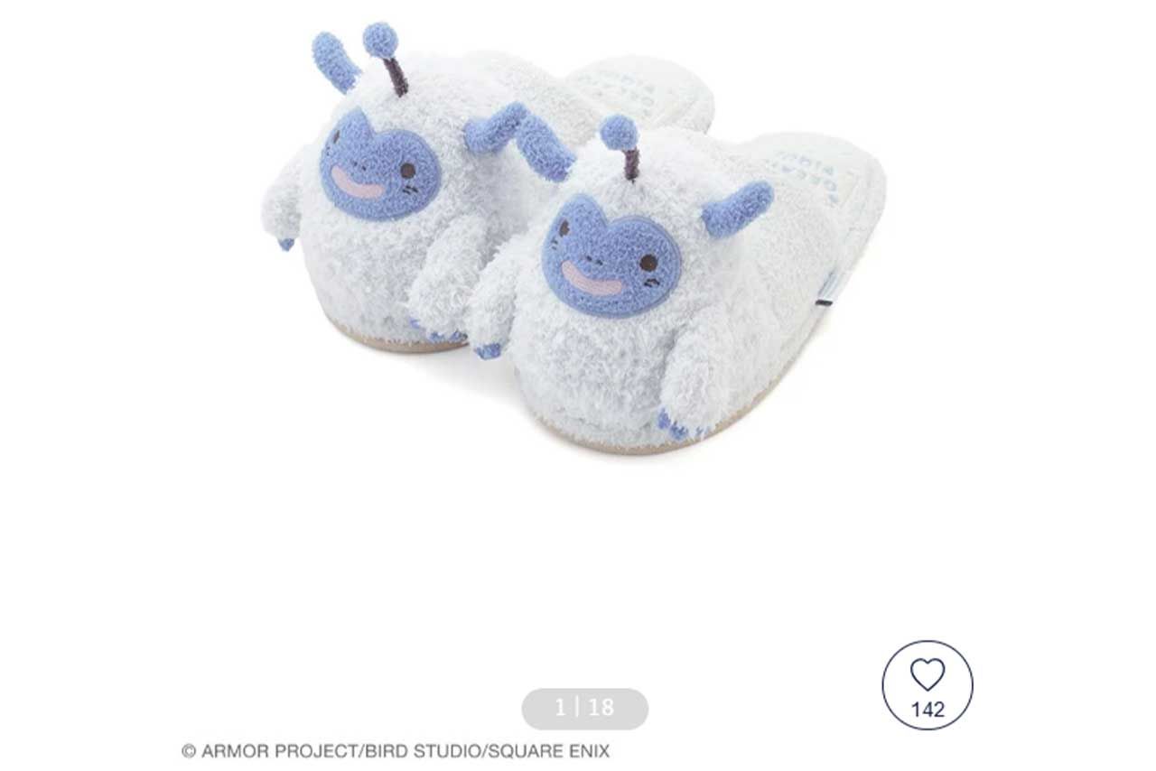『GELATO PIQUE』×『DRAGON QUEST』わたぼうのルームシューズ（『GELATO PIQUE』公式HPより）
