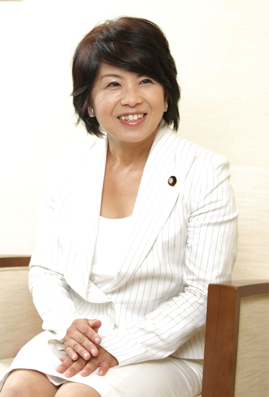 議員時代の姫井由美子さん