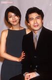 松本白鸚(当時は幸四郎)と、娘の松たか子