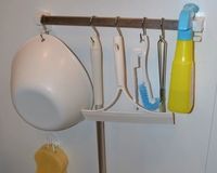 風呂の掃除グッズは全部つるす すぐにできる“ながら掃除”