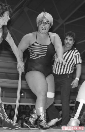 現役時代から、竹刀がトレードマークだった