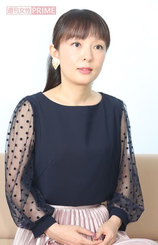 丸岡いずみさん　撮影／坂本利幸