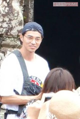 '19年末、世界遺産であるベトナムのミーソン遺跡に訪れていた東出。杏とはつねに別行動だったという