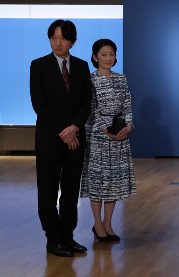 6月16日、古代メキシコ文明の特別展を熱心に鑑賞された秋篠宮ご夫妻