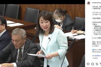 日本維新の会・石井めぐみ参院議員、国会で「ネイルの手入れ」疑惑浮上で『爪女』に「辞職せよ」の非難殺到、本人が語った“真相”