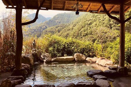 奈良田温泉白根館（山梨県）