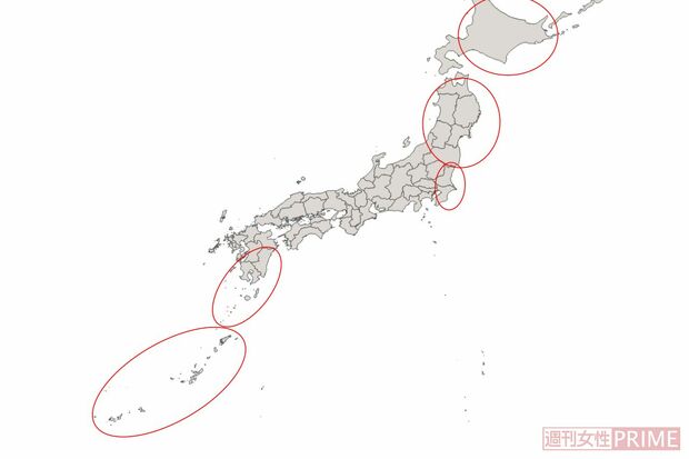 地震警戒エリアピンポイント予測マップ