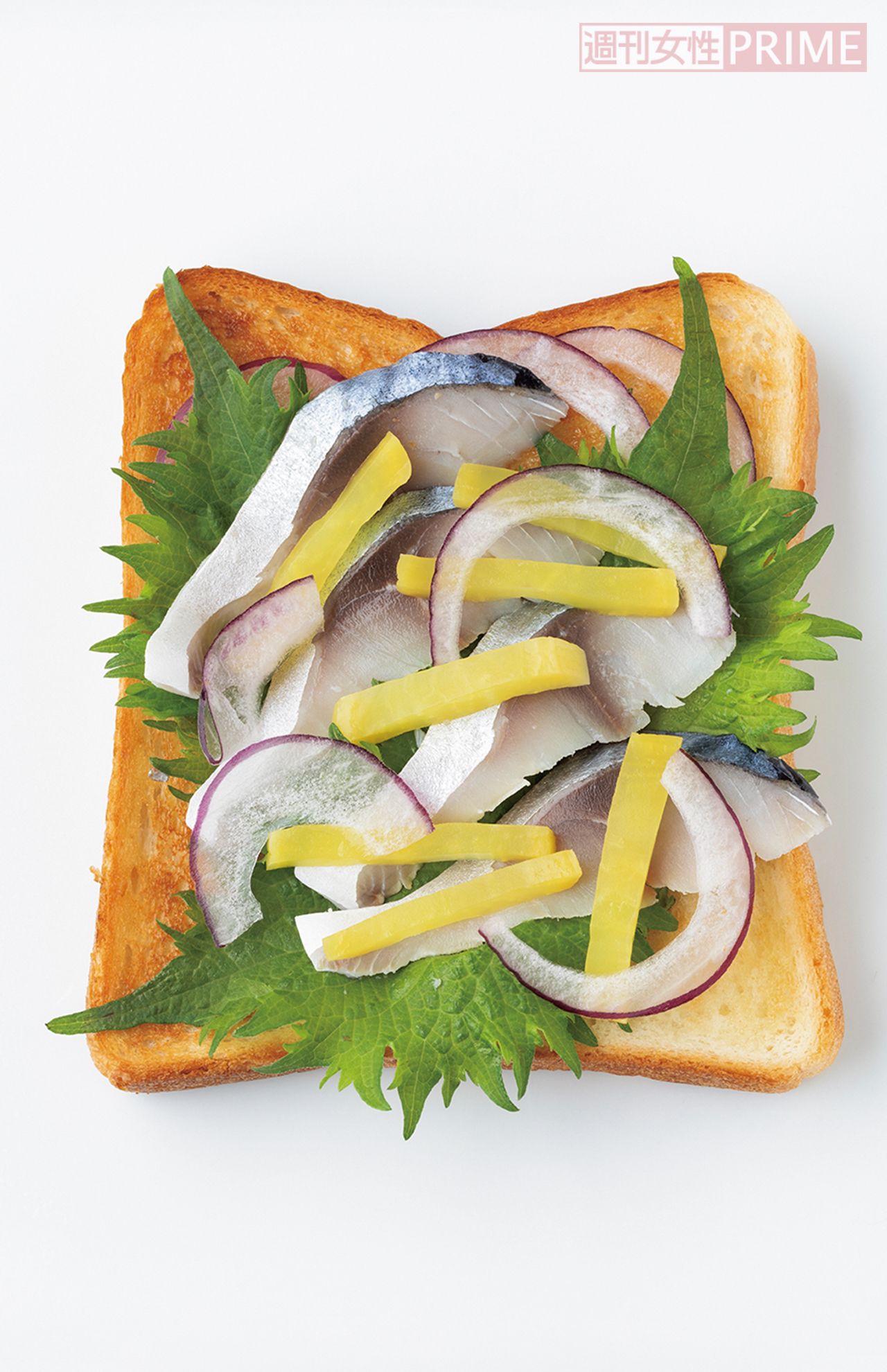 しめ鯖たくあん