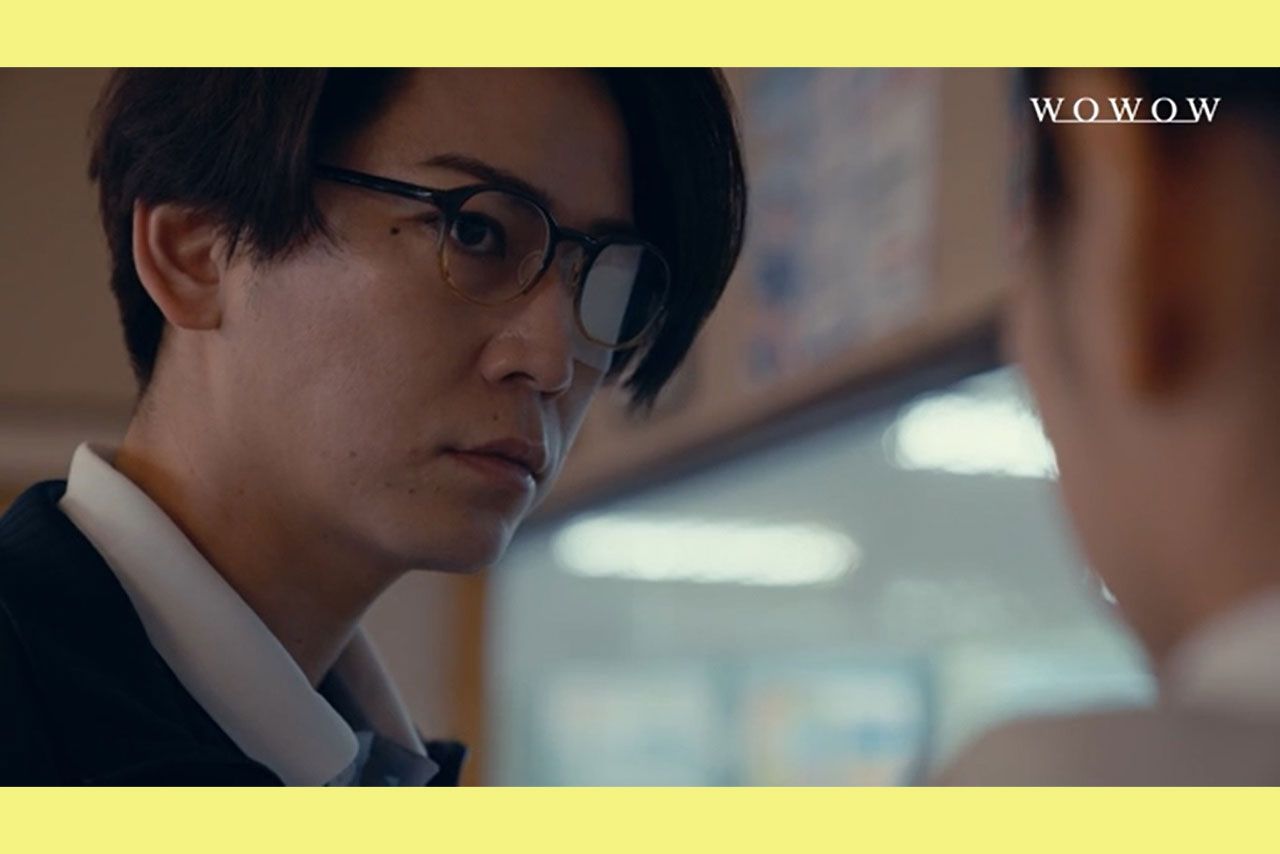 亀梨和也主演で、3月12日から配信されている『連続ドラマW　正体』の一場面（『WOWOW』HPより）