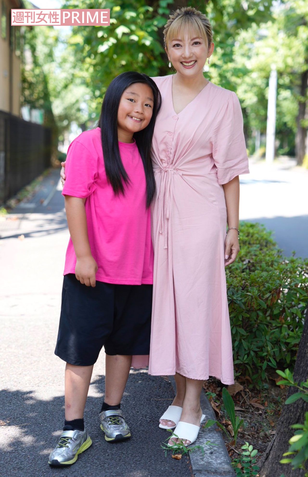 山田まりやと息子の宗徳くん