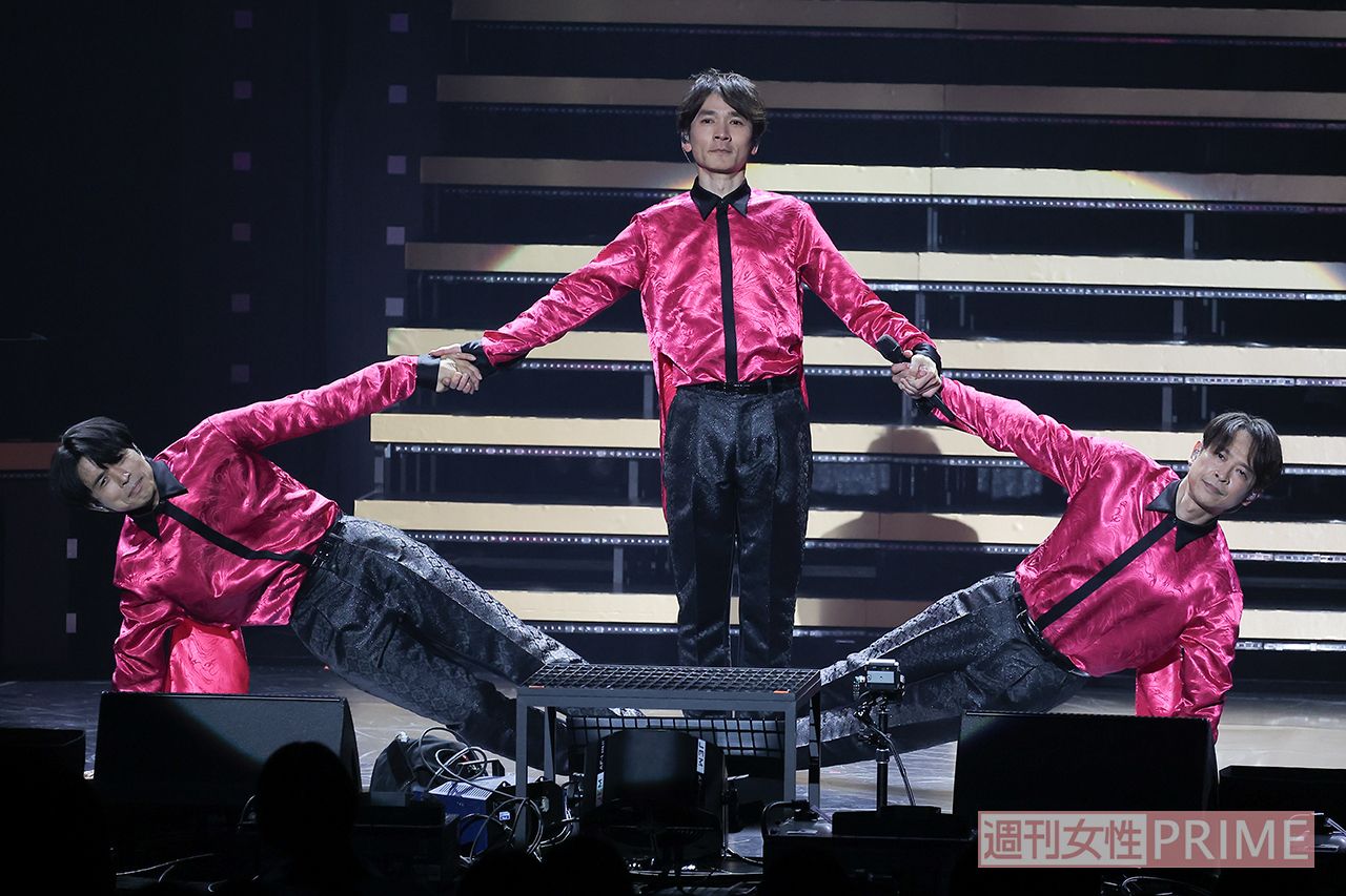 『オレじゃなきゃ、キミじゃなきゃ』の最後はこのポーズでキメ　撮影／高梨俊浩