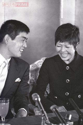 青山学院大学の1年後輩、俊子さんと6年の交際を実らせて結婚（’71年）。渡さんの闘病生活を献身的に支え、最期を看取った　撮影／本誌写真班
