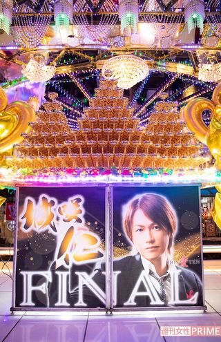 城咲仁、期間限定でホストに復帰　撮影／矢島泰輔