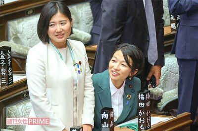 自民党の新人議員、福田かおる氏と向山淳氏が本会議場でスマホ撮影、思い出される“偉大な”2人の先輩の名…