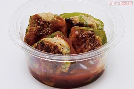 冷たいまま食べるピーマンの肉詰め　撮影／山田智絵