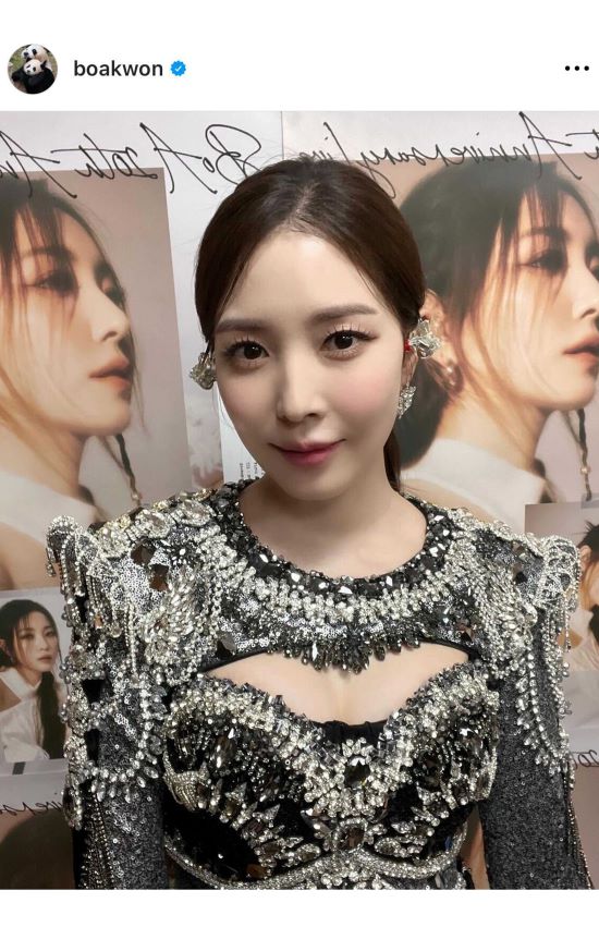 激変が話題となったBoA（本人インスタグラムより）