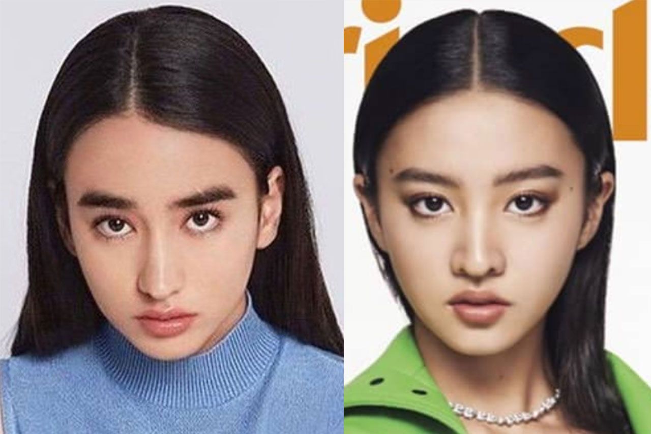 左がヴァンダで右がKoki,。特に口元が似ている