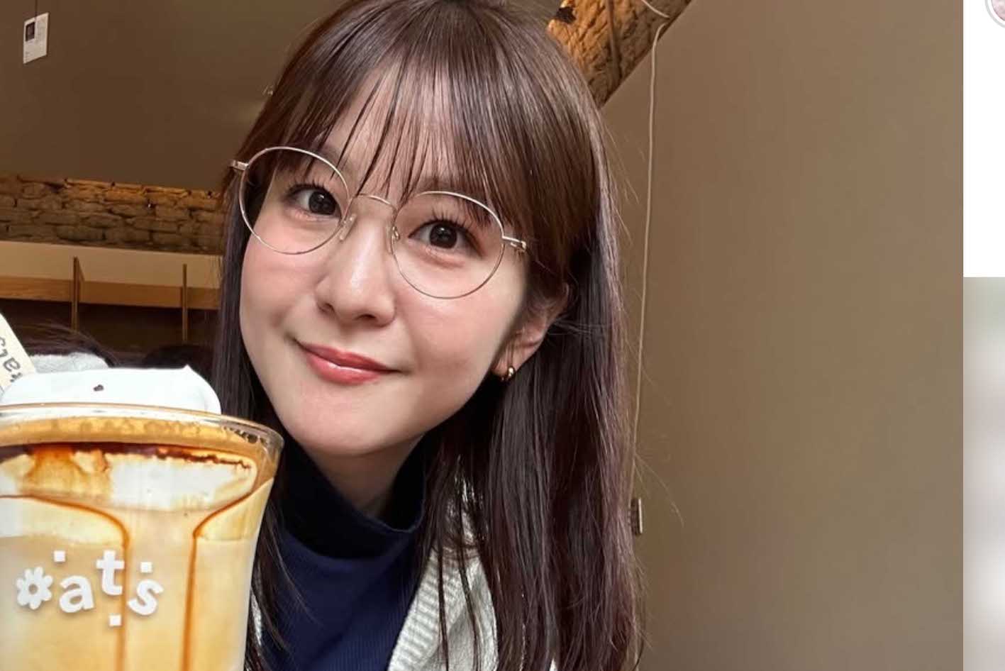 テレビ朝日の林美桜アナウンサー（本人のインスタグラムより）