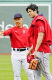 侍ジャパンで大谷翔平3番、吉田正尚4番とクリーンナップを担った2人は大リーグでも活躍中。好勝負を繰り広げてくれそう 写真/共同通信社
