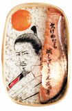 『信長と皆既月食弁当』金曜恒例のシャケ弁は、キムタク信長と塩漬け卵