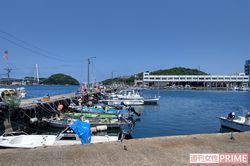 佐々本容疑者がよく釣りをしていた浜田漁港