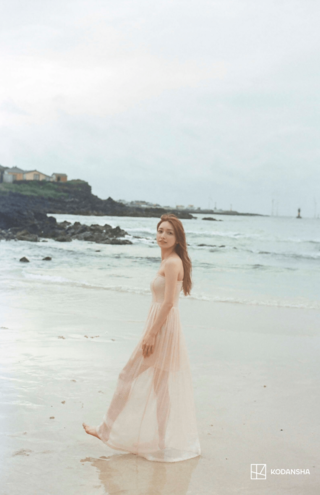 後藤真希写真集『flos』 のワンカット。講談社プレスリリースより