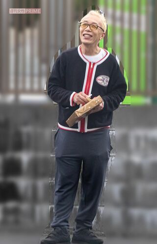 所ジョージを直撃。いつまでも若々しい（2021年5月）