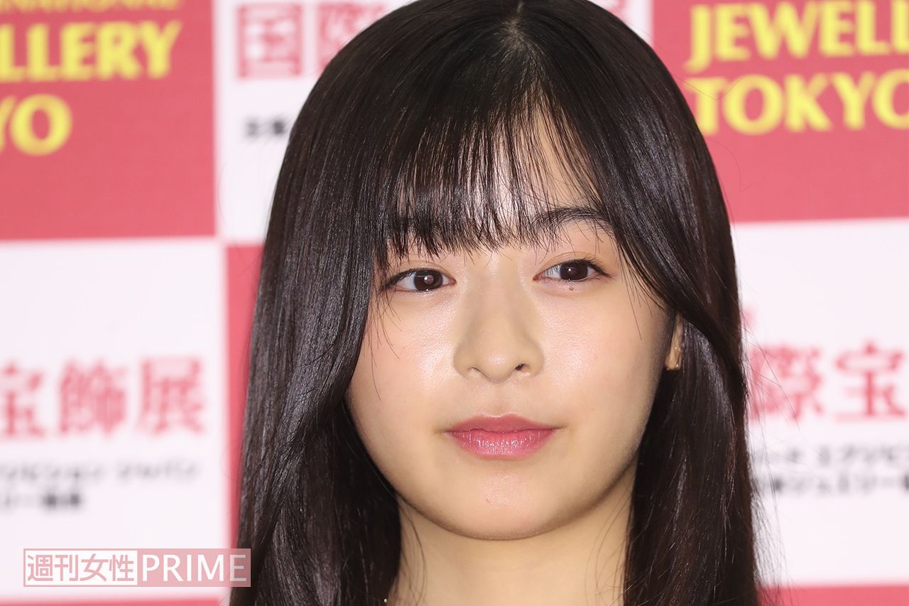 第32回日本ジュエリーベストドレッサー賞の10代部門で受賞した森七菜（2021年1月14日）