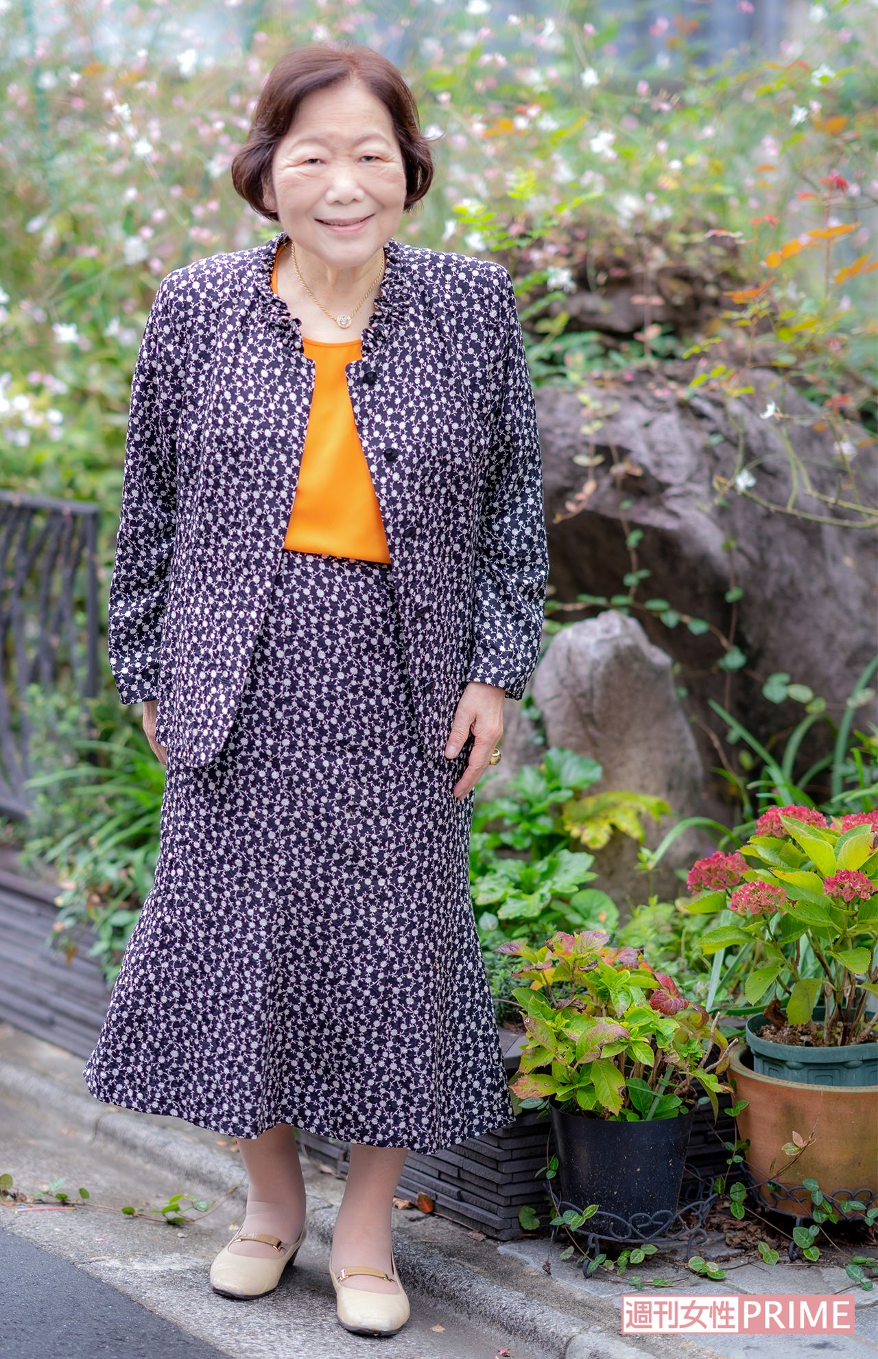 評論家　樋口恵子さん　撮影／佐藤靖彦