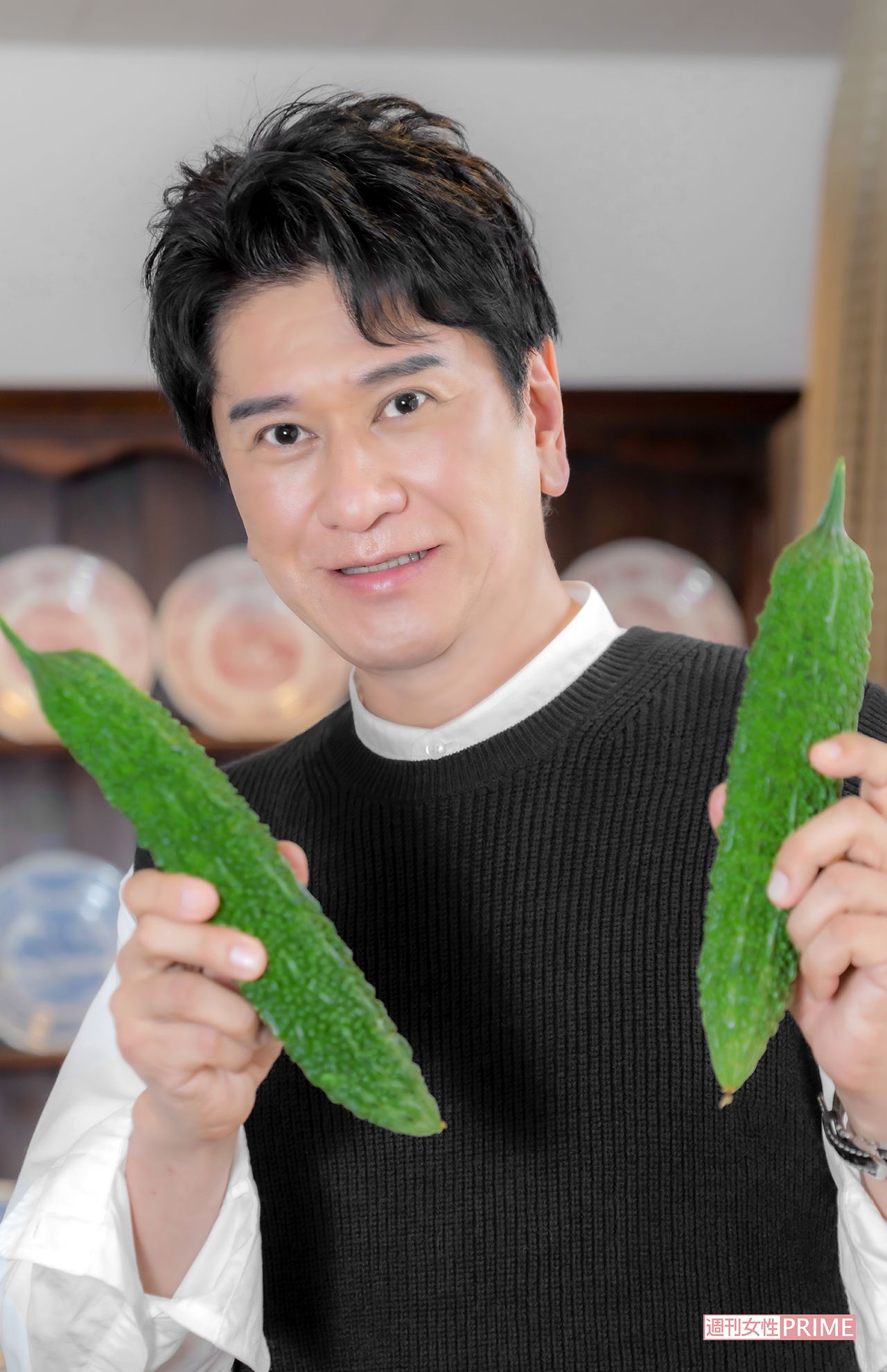 川崎麻世さん　撮影／佐藤靖彦