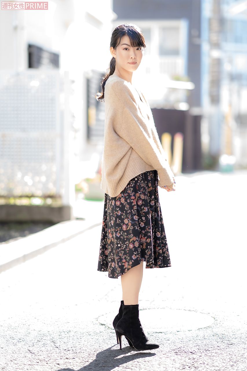 福田麻由子　撮影／佐藤靖彦