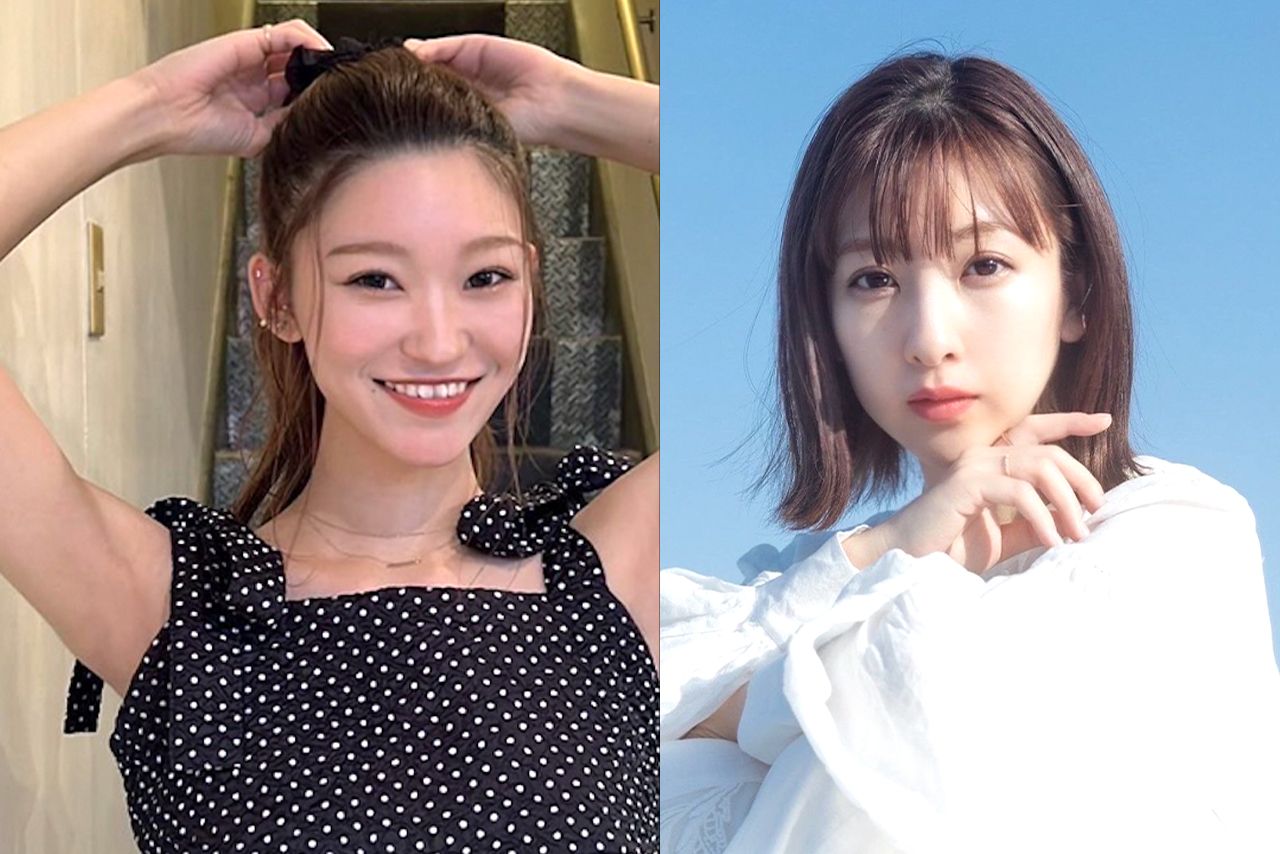 RoLuANGELに選ばれた高橋美結と板野成美