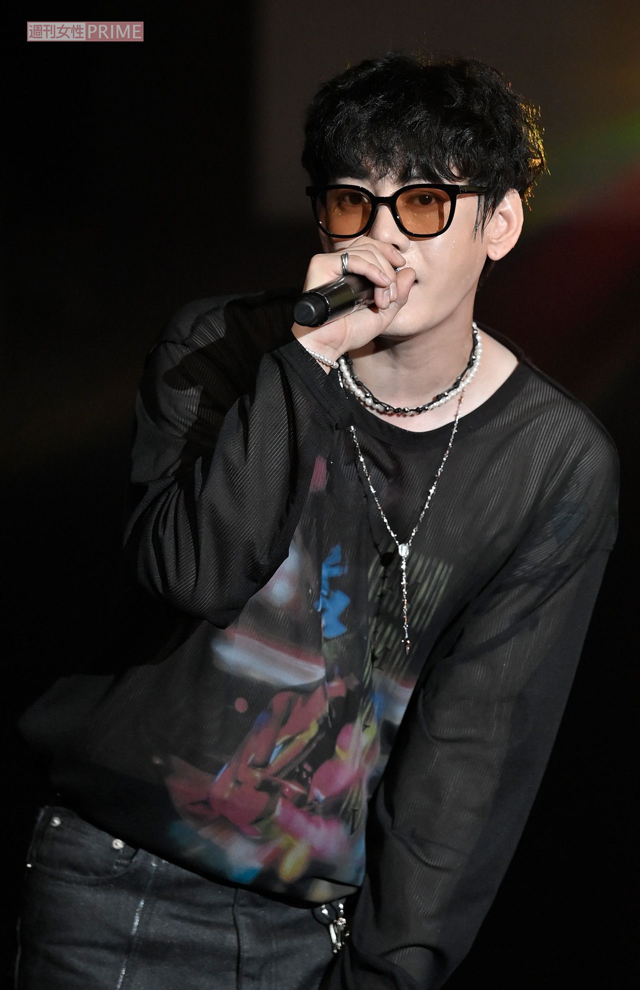 7月25日に行われたMYNAMEのライブのもよう。完璧なステージングに満員の会場が沸いた　撮影／渡邉智裕