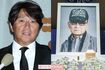 ジャニーズの長男・近藤真彦と、ジャニー喜多川氏の遺影