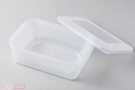 ザル付容器/DAISO　撮影／山田智絵