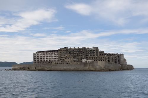 世界遺産の軍艦島
