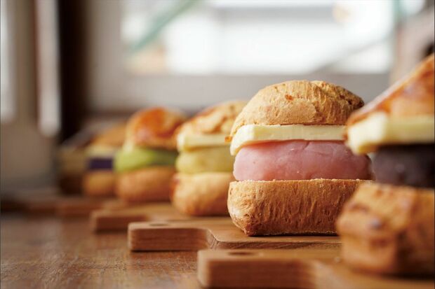 季節の餡のあんバターサンド6種入り/ウミネコ商店