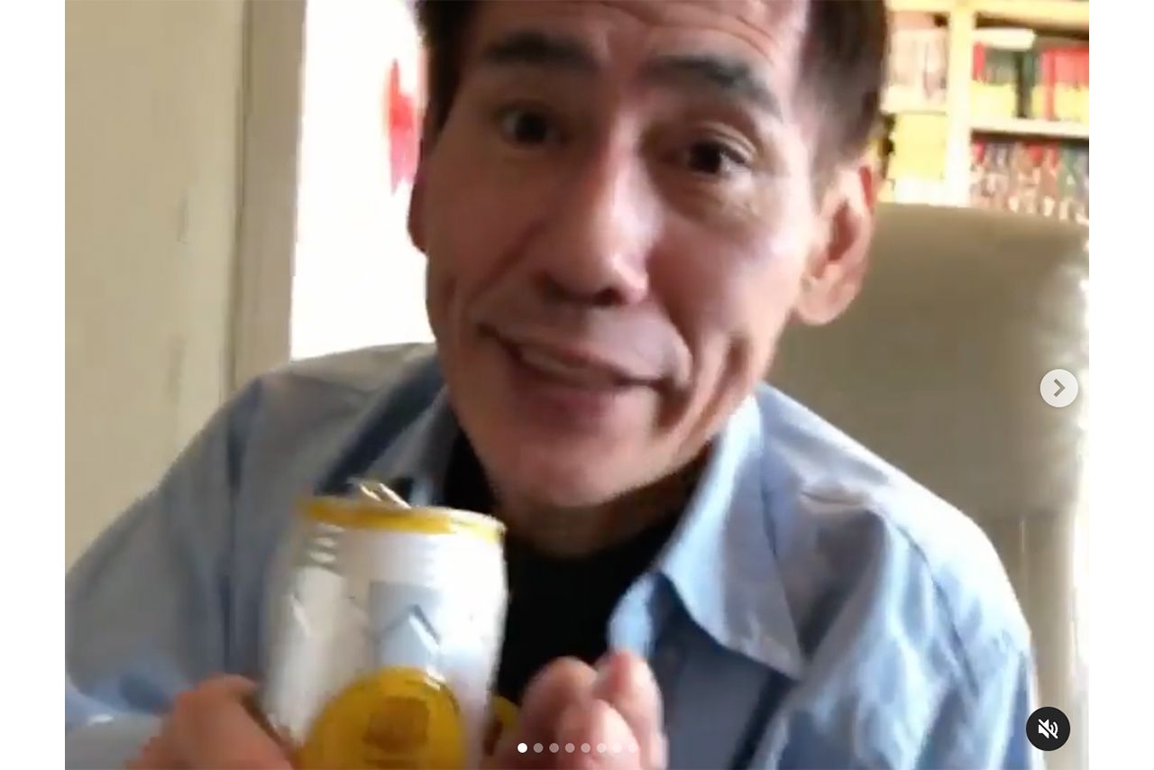 生前のエスパー伊東さんがSNSに投稿した“最後”の姿（インスタグラムより）