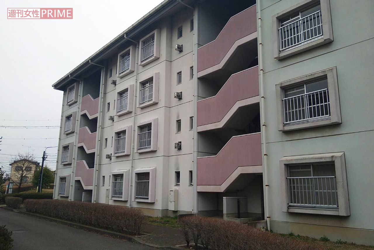 橋本志穂容疑者と母親が住んでいた県営住宅